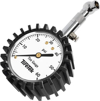 TireTek Premium Car Tire Pressure Gauge 60 PSI - Heavy Duty Tire Gauge ANSI Certified Accurate