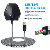 TONOR Conference USB Microphone, Omnidirectional Condenser PC Mic for Video Conference, Recording, Skype, Online Class, Court Reporter, Plug & Play Compatible with Mac OS X Windows PC Compute, G11