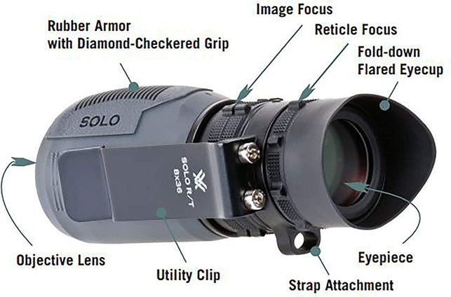 Vortex Optics Solo R/T 8X36 Monocular