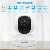 Wansview Home Security Camera, Baby Camera,1080P HD wansview Wireless WiFi Camera for Pet/Nanny, Motion Alerts, 2 Way Audio, Night Vision, Compatible