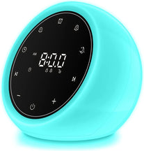 White Noise Machine with 2 Alarm Clock, 20 Soothing Sounds, 7 Color Night Light, Adjustable Volume, 5 Timer and Memory Function, Touch Control Sound Machine for Adults Babies, 2022 New Verion