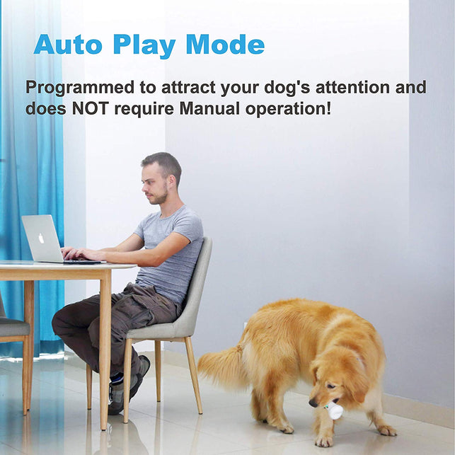Wickedbone Smart Bone, Automatic & Interactive Toys for Dogs, Puppy and Cats, App Control, Safe & Durable, Keep Your Pets Entertained All Day