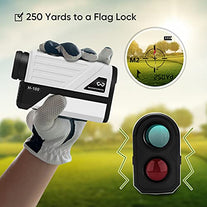 Wosports Golf Rangefinder, 800 Yards Laser Distance Finder with Slope, Flag-Lock with Vibration Distance/Speed/Angle Measurement, Upgraded Battery Cover