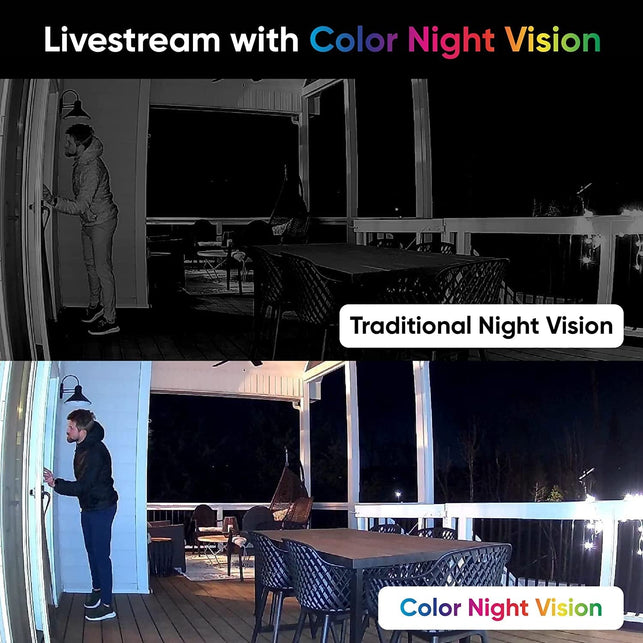WYZE Cam OG Security Camera, Indoor/Outdoor, 1080P HD Wi-Fi Security Camera with Color Night Vision, Built-In Spotlight, Motion Detection, 2-Way Audio, Compatible with Alexa & Google Assistant, White