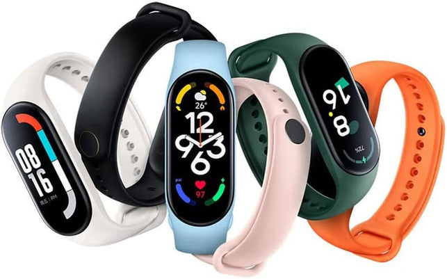 Xiaomi Mi Band 7 Activity Tracker High-Res 1.62" AMOLED Screen, Bluetooth 5.2, 120 Sports Modes, Optical Heart Rate & Blood Oxygen Sensor, 24HR Heart Rate & Sleep Monitor Smart Watch
