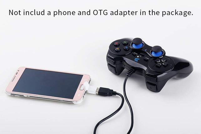 ZD-V+ USB Wired Gaming Controller Gamepad for PC/Laptop Computer(Windows XP/7/8/10) & PS3 & Android & Steam
