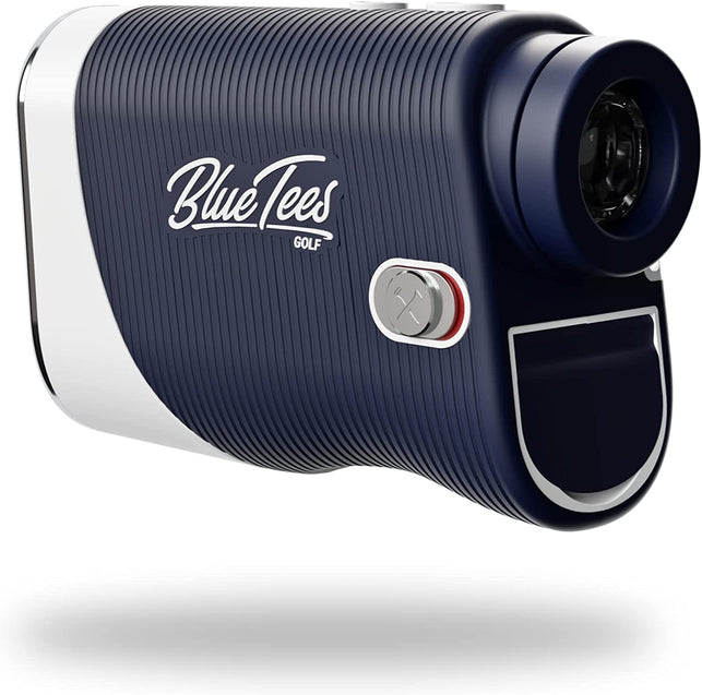 Blue Tees Golf - Series 3 Max with Laser Rangefinder with Slope Switch - 900 Yards Range, Slope Measurement, Magnetic Strip, Ambient Display, Flag Lock with Pulse Vibration, 7X Magnification