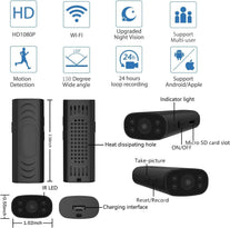 Hidden Security Cameras HUOMU Mini Spy Cam 1080P HD Wireless Wifi Remote View Tiny Home Surveillance Cameras Indoor Outdoor Video Recorder Smart Motion Detection