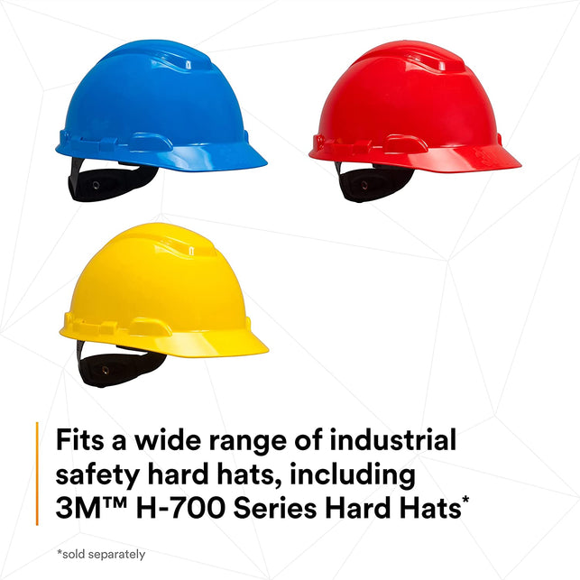 3M PELTOR Ear Muffs, Noise Protection, Cap Style Hard Hat Attachment, NRR 25 dB, Construction, Manufacturing, Maintenance, Automotive, Woodworking, Heavy Engineering, Mining, X4P3E - The Gadget Collective