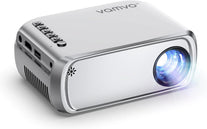 Vamvo Projector, 2023 Upgraded Mini Projector, Full HD 1080P Home Theater Video Projector,Portable Movie Projector Compatible with TV Stick/Ps4/Hdmi/Usb/Vga/Av/Smartphone/Tv Box/Laptop/ Ios/Android