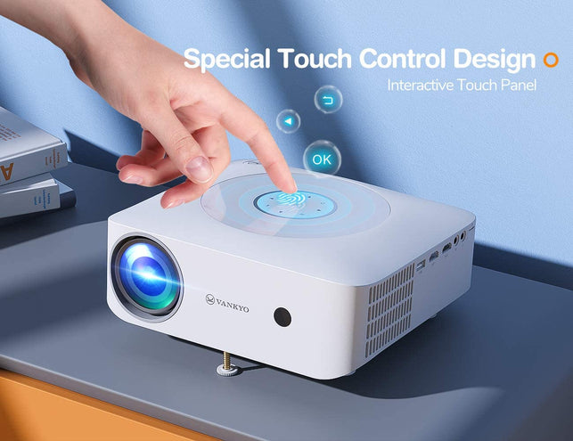 VANKYO Leisure 530W Native 1080P Projector, Full HD 5G WiFi Projector Supports 4K & Synchronize Smartphone Mirroring, Portable Projector Compatible with TV Stick, HDMI, USB, PS5, Laptop, iOS & Android