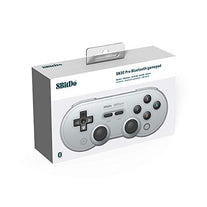 8Bitdo Sn30 Pro Bluetooth Controller for Switch/Switch OLED, PC, macOS, Android, Steam & Raspberry Pi (Gray Edition) - The Gadget Collective