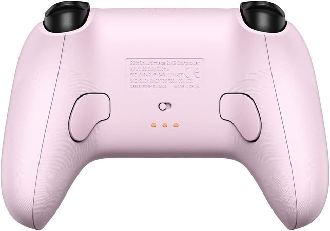 8Bitdo Ultimate 2.4G Wireless Controller with Charging Dock, 2.4G Controller for PC, Android, Steam Deck & Iphone, Ipad, Macos and Apple TV (Pastel Pink) - The Gadget Collective