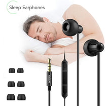 AGPTEK Sleep Earbuds, in-Ear Earphones for Sleeping 3 Sizes Ultra-Light Soft Silicone, Noise Isolating Perfect for Sleeping, Insomnia. - The Gadget Collective
