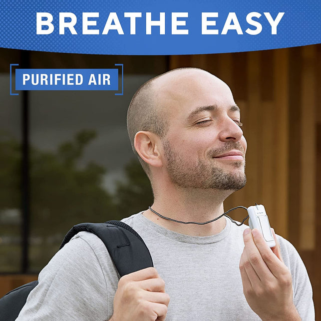 Airtamer A302 | Small Personal and Portable Air Purifier | Lithium Battery Operated | New Electrostatic Purification Technology, Proven Performance, Metal Travel Case - The Gadget Collective