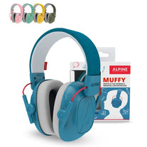 Alpine Muffy Noise Cancelling Headphones for Kids - 25dB Noise Reduction - Earmuffs for Autism - Sensory & Concentration Aid - Blue - The Gadget Collective