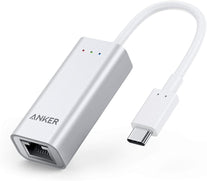Anker USB C to Gigabit Ethernet Adapter, Aluminum Portable USB C Adapter, for Macbook Pro, Macbook Air 2018 and Later, Ipad Pro 2018 and Later, XPS, and More - The Gadget Collective