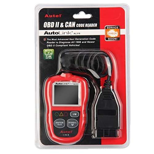 Autel AL319 AutoLink OBD ll OBD2 Code Reader Scan Tool Scanner - The Gadget Collective