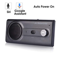 Avantree CK11 Bluetooth Hands Free Car Kit, Connects with Siri & Google Assistant, Auto On Off, Wireless in Car Handsfree Speakerphone - The Gadget Collective