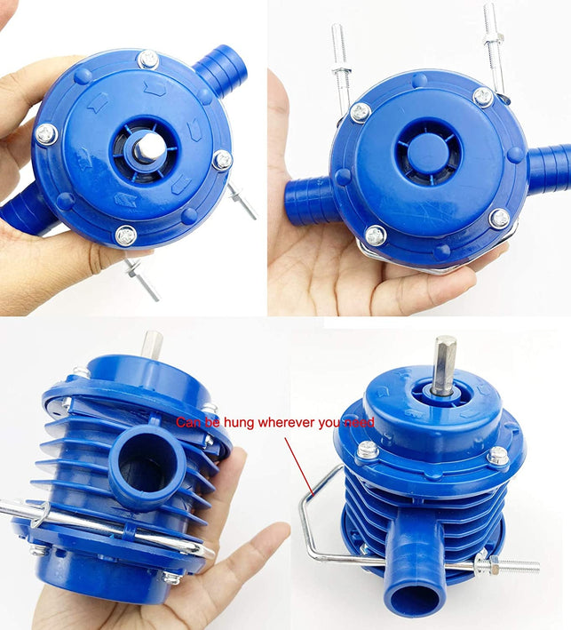 Becho Newest Portable Miniature Self-Priming Powered Pump Centrifugal Household Small Water Pump Drill Pump - The Gadget Collective