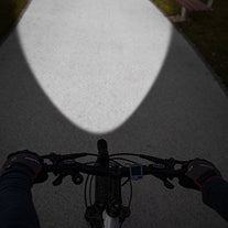 Bike Lights Set - Super Bright Front and Back LED Lights for Your Bicycle - Easy to Mount Bike Headlight and Tail Light for Night Riding - Front and R - The Gadget Collective