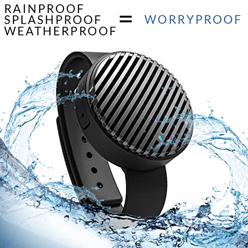 BoomBand Wearable Wireless Waterproof Wrist Portable Sports Bluetooth Speaker Watch with Speakerphone & Ultra Low Profile Design for Climbing, Hiking, Running - The Gadget Collective