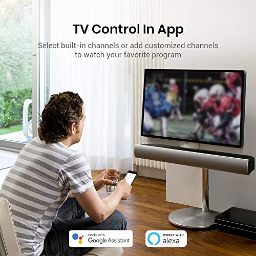 BroadLink Smart IR Remote Control Hub-WiFi IR Blaster for Smart Home Automation, TV Remote, Compatible with Alexa, Google Assistant, IFTTT (RM4 mini) - The Gadget Collective