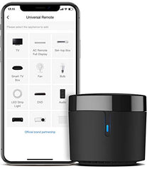 BroadLink Smart IR Remote Control Hub-WiFi IR Blaster for Smart Home Automation, TV Remote, Compatible with Alexa, Google Assistant, IFTTT (RM4 mini) - The Gadget Collective