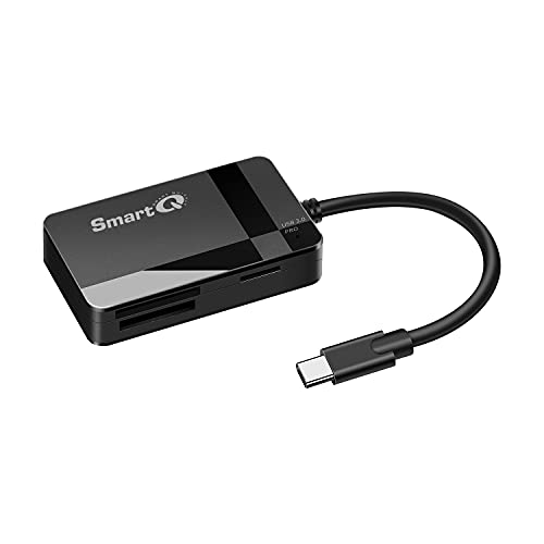 C368 USB 3.0 SD Card Reader, Plug N Play, Apple and Windows Compatible, Powered by USB, Supports CF/SD/SDHC/SCXC/MMC/MMC Micro/RS MMC/Mini SD/Micro SD/MS Duo/MS Pro/MS Pro (Pro Duo C, Black) - The Gadget Collective