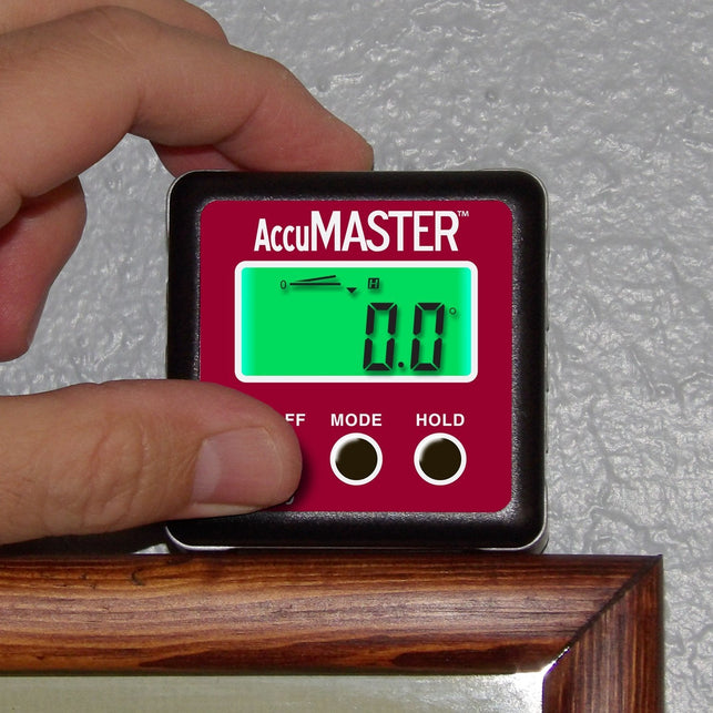 Calculated Industries 7434 AccuMASTER 2-in 1 Magnetic Digital Level Angle Finder Inclinometer Bevel Gauge - The Gadget Collective