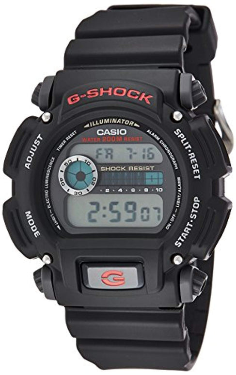 Casio Men's 'G-Shock' Quartz Resin Sport Watch DW9052-1V - The Gadget Collective