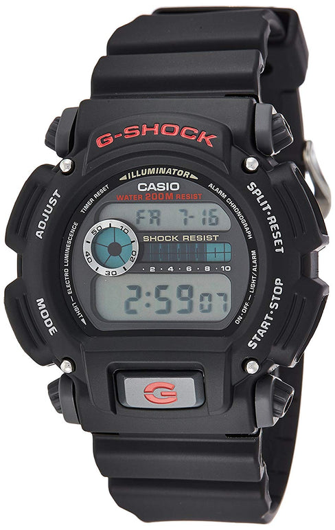 Casio Men's 'G-Shock' Quartz Resin Sport Watch DW9052-1V - The Gadget Collective