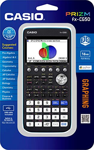CASIO PRIZM FX-CG50 Color Graphing Calculator - The Gadget Collective