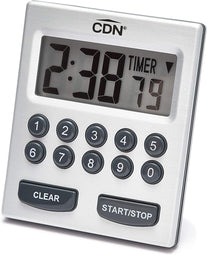 CDN TM30 Direct Entry 2-Alarm Timer-Alarm Sounds or Vibrates - 1 Count - The Gadget Collective