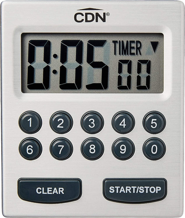 CDN TM30 Direct Entry 2-Alarm Timer-Alarm Sounds or Vibrates - 1 Count - The Gadget Collective