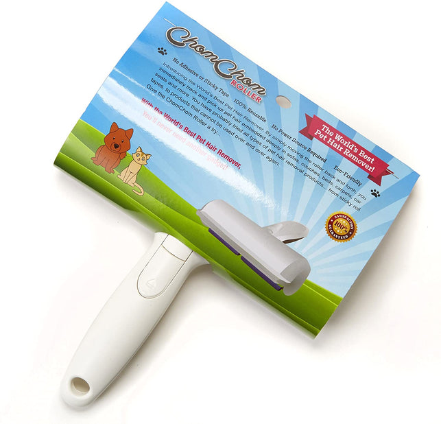 Chomchom Roller - Dog Hair, Cat Hair, Pet Hair Remover - The Gadget Collective