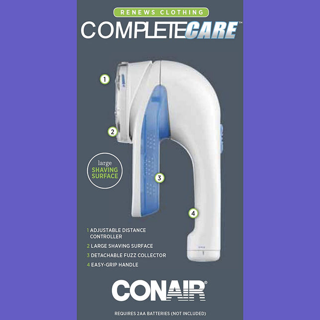 Conair Fabric Defuzzer - Shaver; Battery Operated; White β The Gadget ...