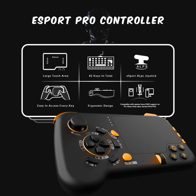 Darkwalker Shotpad FPS Touchpad Game Controller for PS5 / PS4 / Pc/Steam/Xbox One/Xbox Series S|X - The Gadget Collective