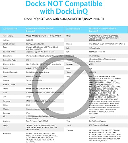 DockLinQ Bluetooth 5.0 Adapter Receiver for Bose Sounddock and 30 pin iPod iPhone Music Docking Station - The Gadget Collective