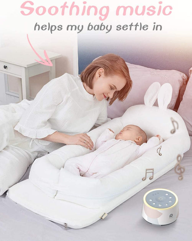 Dreamegg White Noise Machine - D1 Pro Sound Machine, 3-In-1 Baby Soother Sound Machine Night Light, 29 Hifi Sounds, Upgraded Light, Noise Machine for Sleeping & Relaxation for Baby Kids Adults Gift - The Gadget Collective