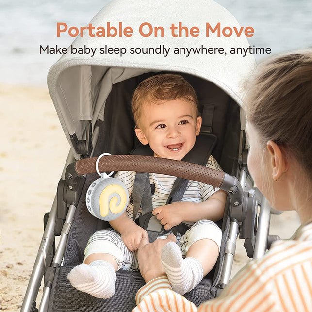 Dreamegg White Noise Machine Portable Sound Machine for Baby Kids, Noise Machine for Sleeping, Night Light, 11 Soothing Sounds, Volume Control, Child Lock, USB Rechargeable Sound Machine for Travel - The Gadget Collective