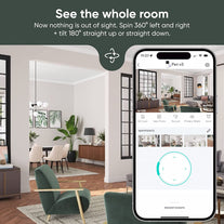 WYZE Cam Pan V3 Indoor/Outdoor Ip65-Rated 1080P Pan/Tilt/Zoom Wi-Fi Smart Home Security Camera with Motion Tracking for Baby & Pet, Color Night Vision, 2-Way Audio, Works with Alexa & Google, Black