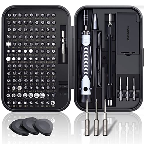 Easytime 130 IN 1 Precision Screwdriver Set, Computer Repair Tool Kit with 120 Screwdriver bits, Laptop Screwdriver kit with Magnetizer, for iPhone, i - The Gadget Collective