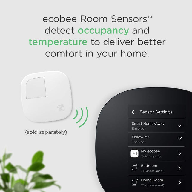 Ecobee3 lite Smart Thermostat, 2nd Gen - The Gadget Collective