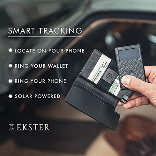 Ekster: Tracker Card - Solar Powered Wallet Tracker- GPS and Bluetooth ...