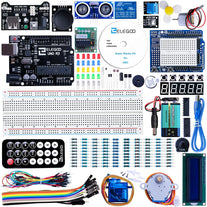 ELEGOO UNO Project Super Starter Kit with Tutorial and UNO R3 Compatible with Arduino IDE - The Gadget Collective