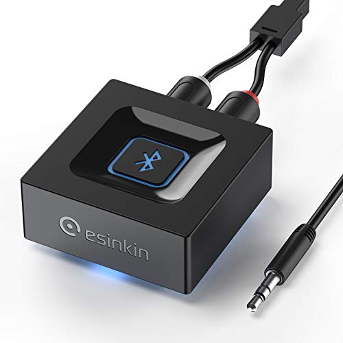 Esinkin Wireless Audio Receiver for Music Streaming Sound System Works with Smart Phones and Tablets, Wireless Adapter for Speakers - The Gadget Collective