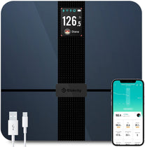 Etekcity Apex Smart WiFi Body Fat Scale, Digital Bluetooth Bathroom Scale for Body Weight, BMI, Heart Rate, Water Weight, with Pregnancy & Baby Mode, - The Gadget Collective