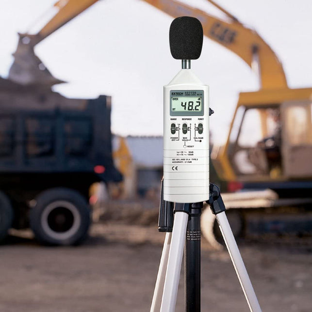 Extech 407730 Digital Sound Level Meter 40-130dB - The Gadget Collective