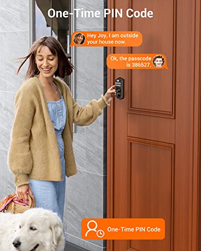 Fingerprint Door Lock, Veise Keyless Entry Door Lock, Electronic